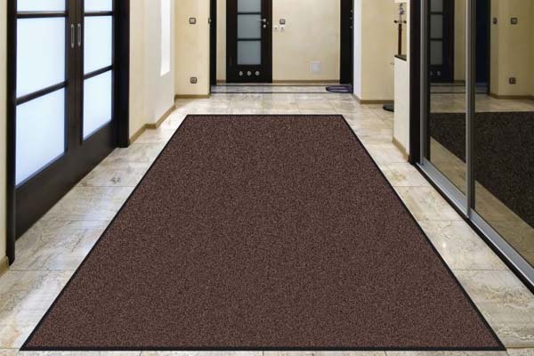 Monotonic entrance group floormat