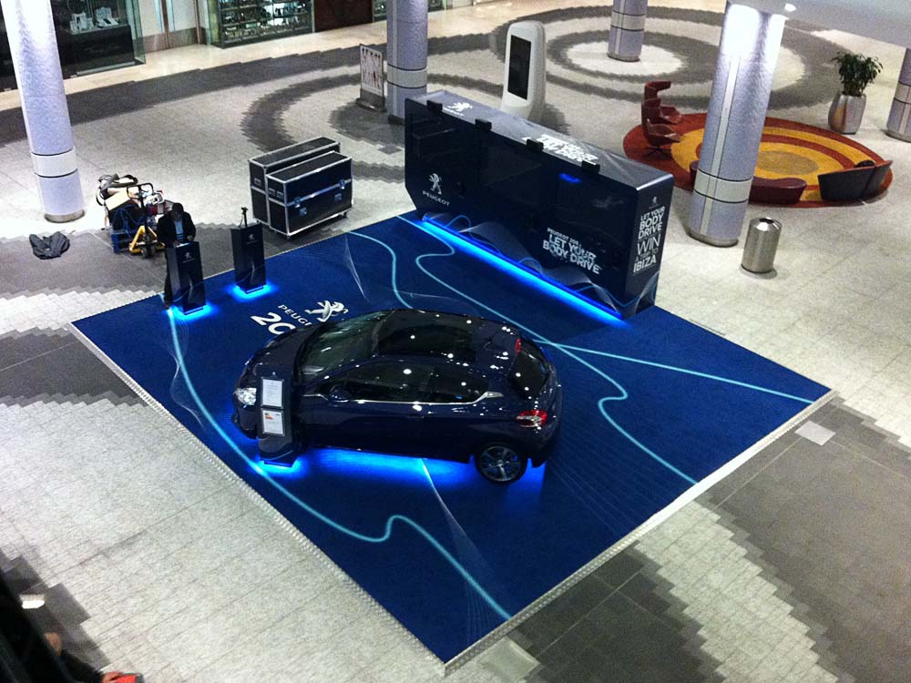 Peugeot promo floormat